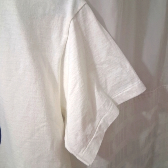 Vintage NASA Columbia Shuttle T-shirt 50th Mission USML Astronats White Medium - Picture 6 of 12